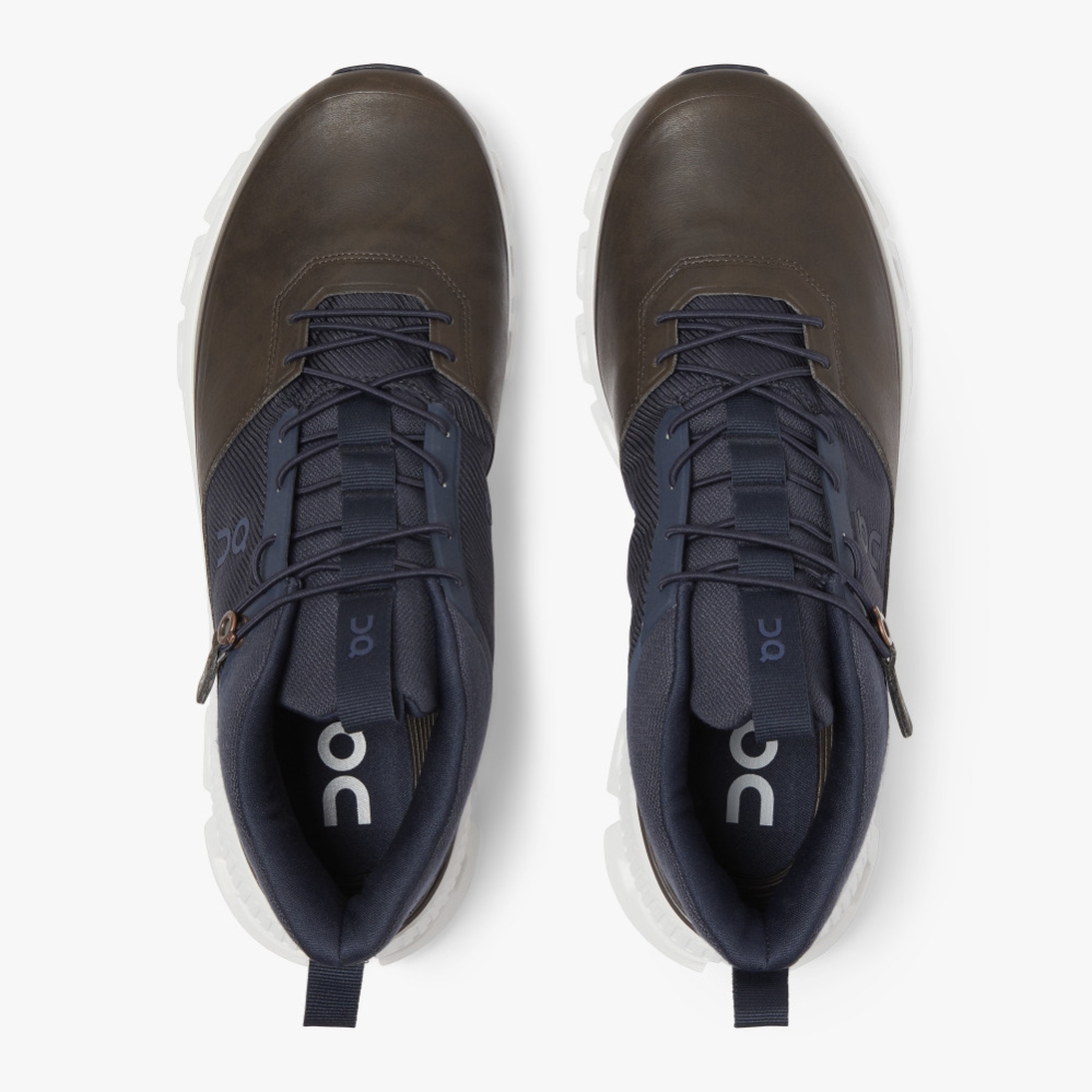 QC Mens Road Running Shoes Outlet Shop - Navy Cloud Hi