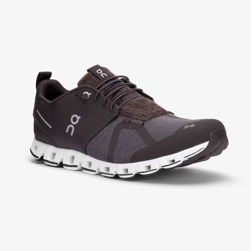 QC Road Running Shoes Stockists Canada - Pebble Cloud Terry Mens